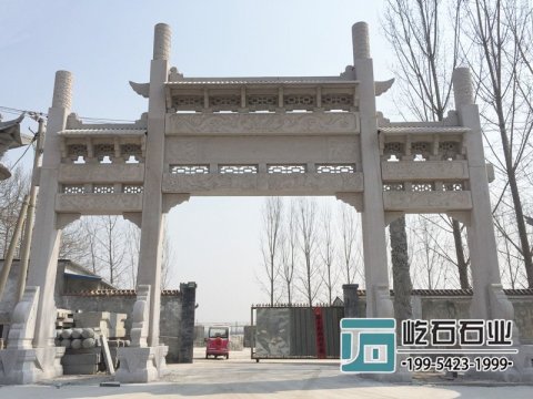 牌坊圖片 石牌坊的制作樣式